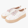 SAERA Cute Floral Patterned Platform Sneakers. Fast & reliable Korean buying service with pinkbox