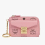 MCM Pink Monogram Pouch Keyring. Simple & quick Korean buying service with pinkbox