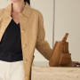 Modern AMG camel shoulder bag. Explore trendsetting Korean brands via pinkbox Buying service