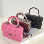 PINKBAG Quilted Mini Top Handle Bags. Fast & safe Korean buying service with pinkbox