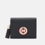 Metrocity Black Leather Wallet with Tassel. Order K-fashion fast via pinkbox Buying Service.