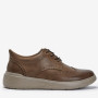 SONOVI Brown Leather Casual Shoes. Discover K-fashion & shop easily via pinkbox Buying service
