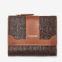 Korean Brown Monogram Compact Wallet. Fast & simple Korean buying service with pinkbox