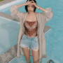 Korean swimwear style with PINKBOX. Seamless Korean Shopping worldwide