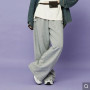 Comfortable Grey Sweatpants for Daily Wear. Discover trending K-fashion easily via pinkbox Buying Service.
