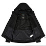 Casual Black Hooded Windbreaker Jacket. Enjoy hassle-free Korean shopping with pinkbox