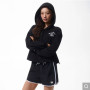 Casual Black Hooded Sweatshirt & Shorts Set. Smart Korean shopping made easy via pinkbox Buying Service