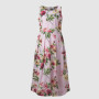 Floral Patterned Pink Summer Maxi Dress. Order authentic K-fashion fast with pinkbox Buying Service