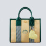 Korean Fashion Canvas Tote Bag with Charm. Enjoy convenient Korean shopping via pinkbox Buying Service