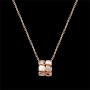 Rose gold multi-cylinder barrel necklace. Consolidate packages from Korea with PINKBOX buying Service