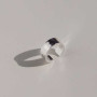 Sleek and bold wide silver cuff ring. Seamless proxy buying and consolidated packaging with Pinkbox