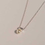 Classy single pearl pendant on a fine silver chain. Direct Korean buying and bundle shipping by Pinkbox