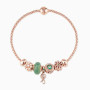 Korean charm gemstone bracelet. Combine your Korean jewelry orders into one Pinkbox package