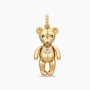 Cute gold teddy bear pendant. Discover top Korean designer jewelry with Pinkbox buying and combine services