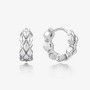 Attractive volumetric pattern hoop earrings. Optimized Pinkbox Korean buying and combine service