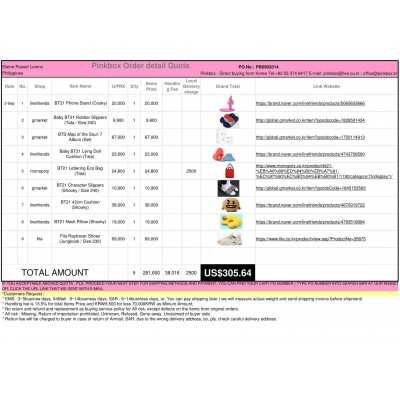awesome Korean shopping with PINKBOX 