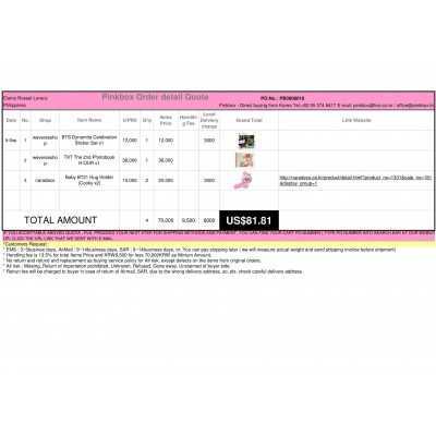 awesome Korean shopping with PINKBOX 