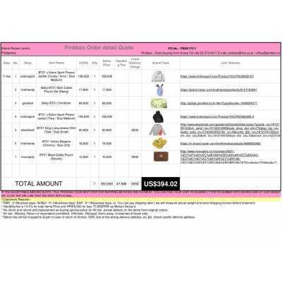 awesome Korean shopping with PINKBOX 