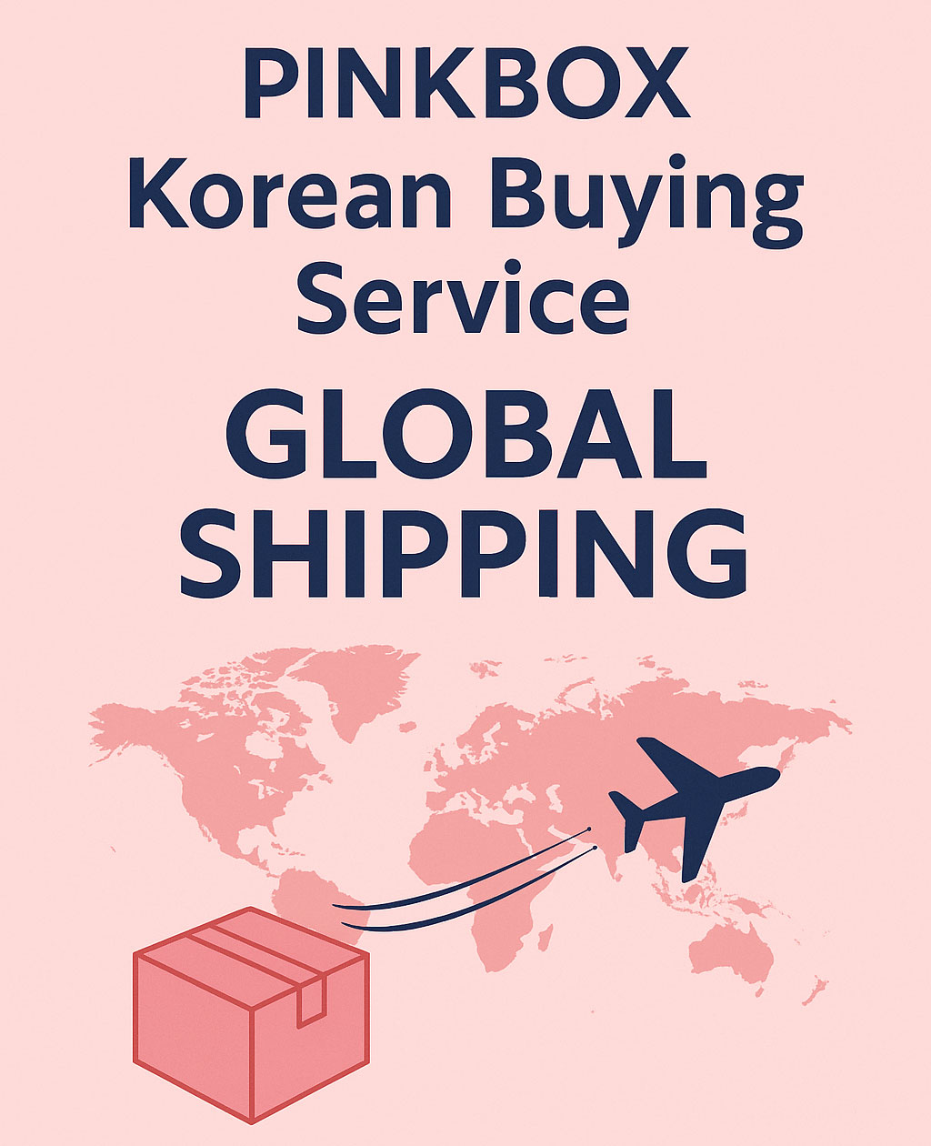 Korean international shipping & methods